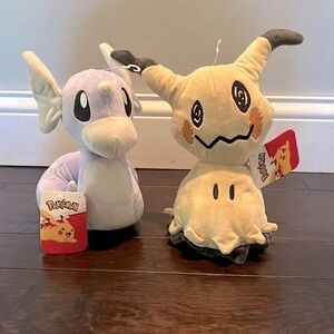 Pokeman animal lot NWT